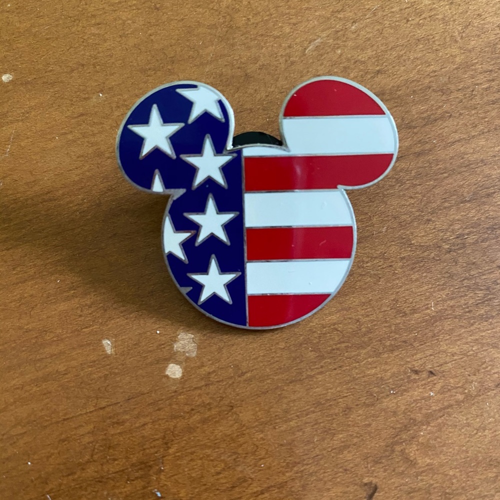 Disney American Flag Mickey Pin